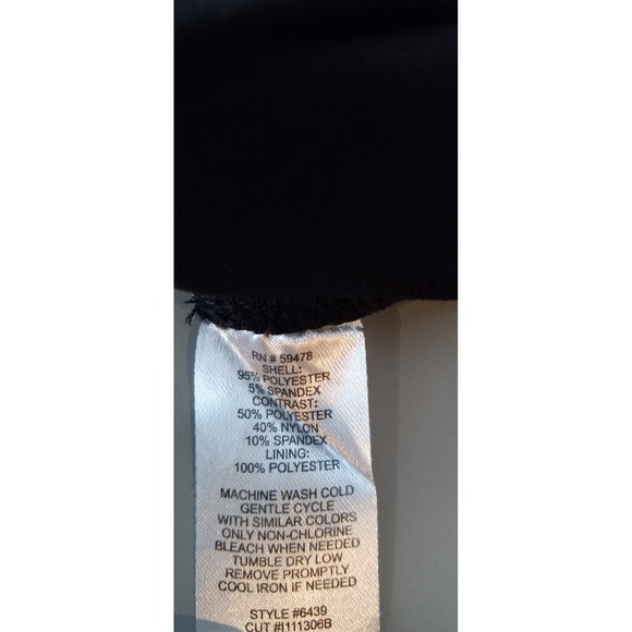 CAROLE LITTLE Black  Stretch Short Lace ‎ Dress Size 6 - Picture 8 of 9